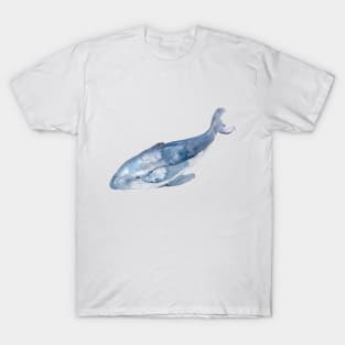 Watercolor Humpback Whale T-Shirt